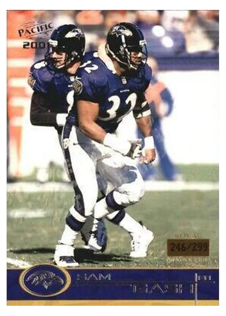 2001 Pacific Sam Gash #33 card