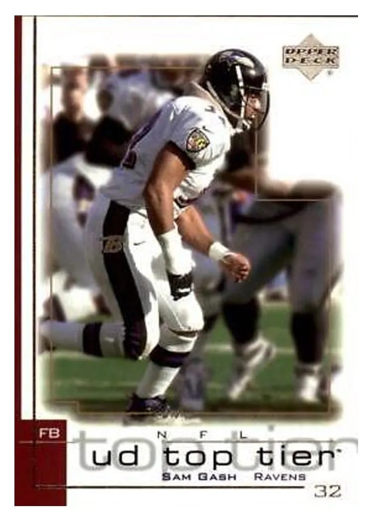 2001 Upper Deck Top Tier Sam Gash #16 card