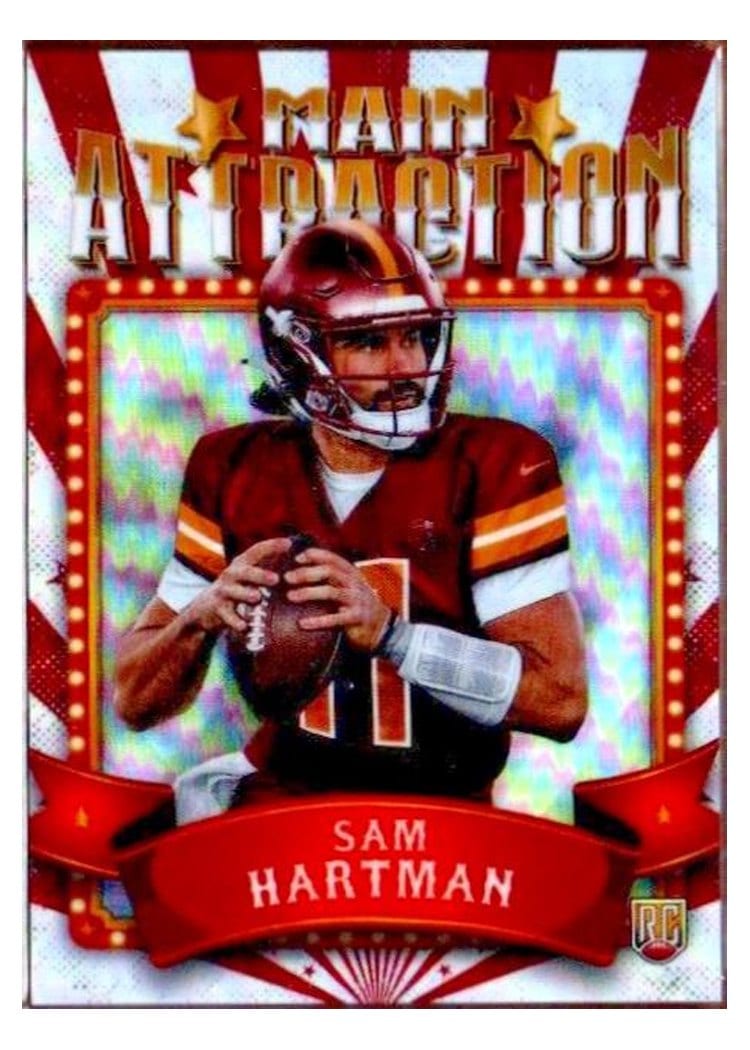 2024 Finest Main Attraction Sam Hartman #MA-17 card