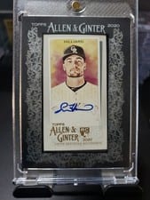 2020 Topps Allen & Ginter Mini Autographs Sam Hilliard #MA-SH card