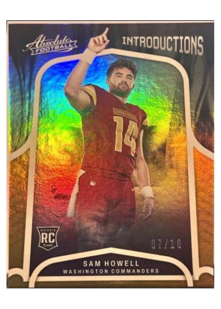 2022 Panini Absolute Introductions Sam Howell #INT-4 card