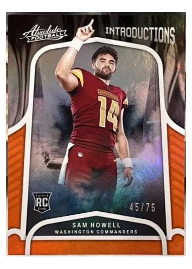 2022 Panini Absolute Introductions Sam Howell #INT-4 card
