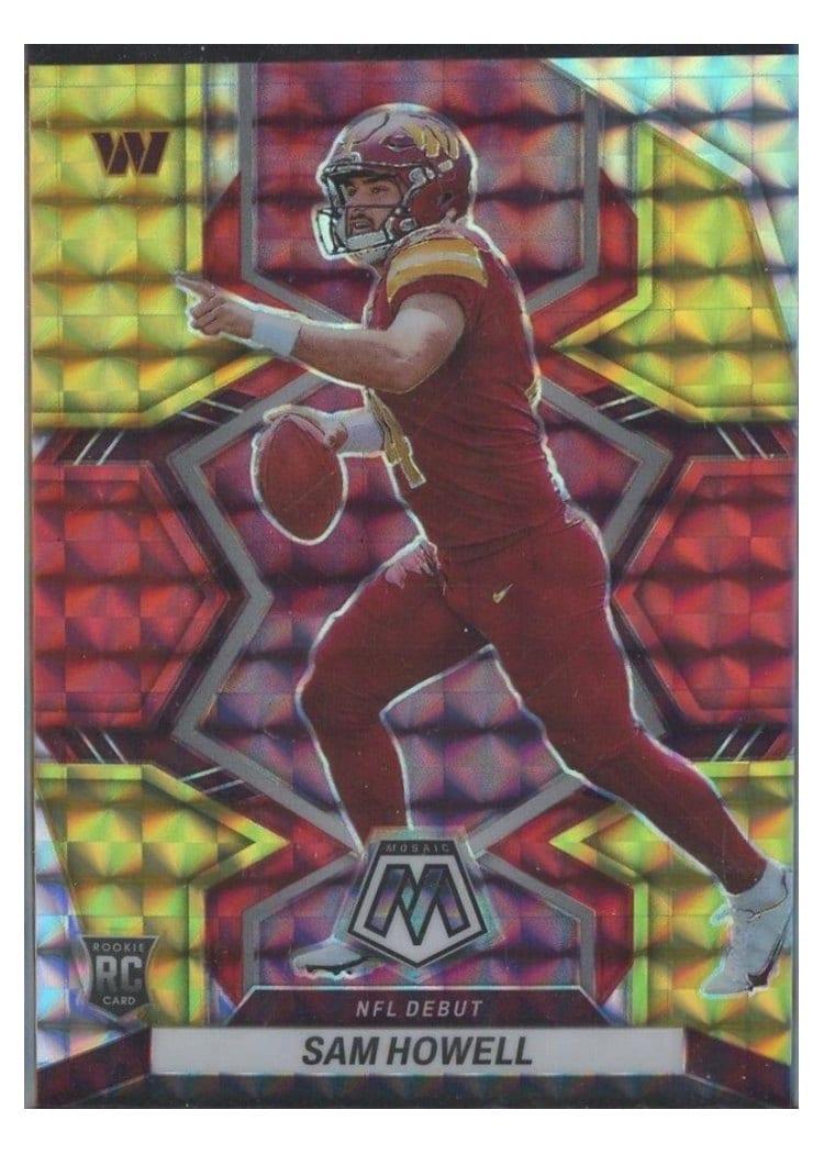 2022 Panini Mosaic Base Set Sam Howell #274 card