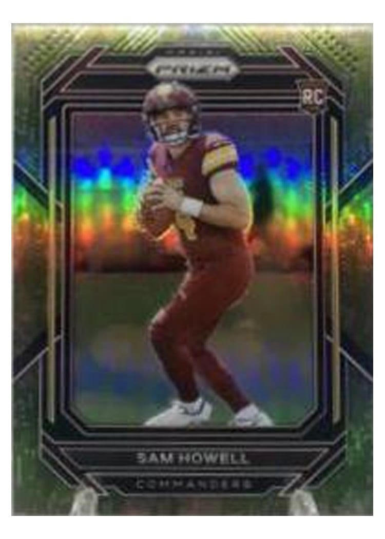 2022 Panini Prizm Sam Howell #306 card