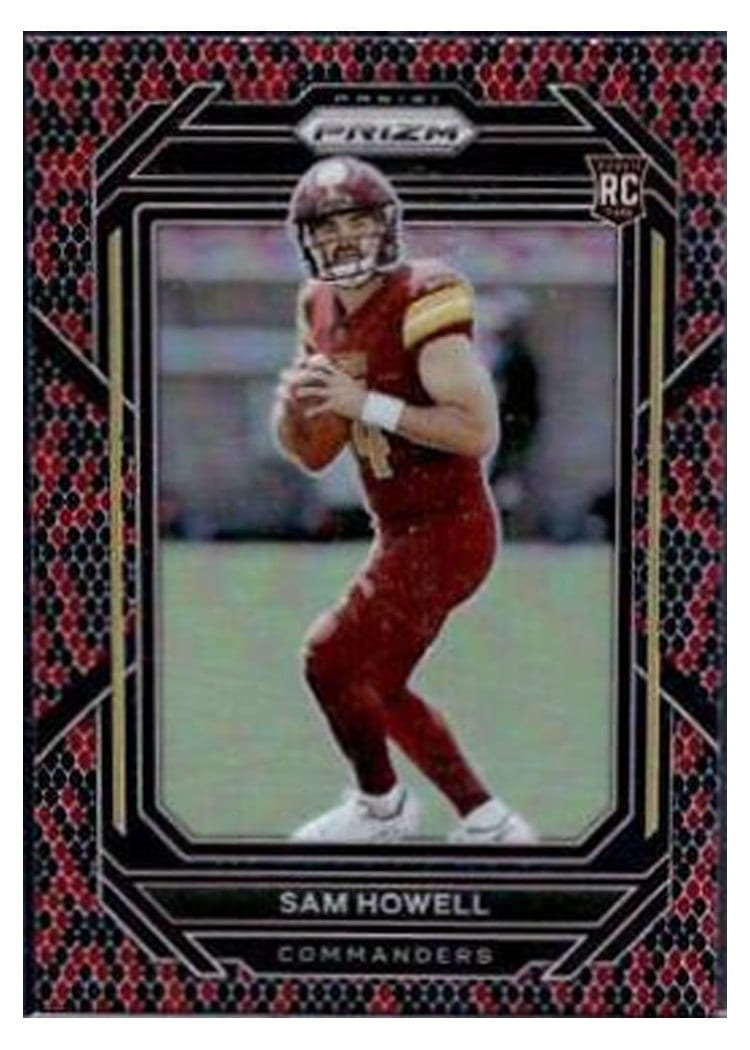 2022 Panini Prizm Sam Howell #306 card