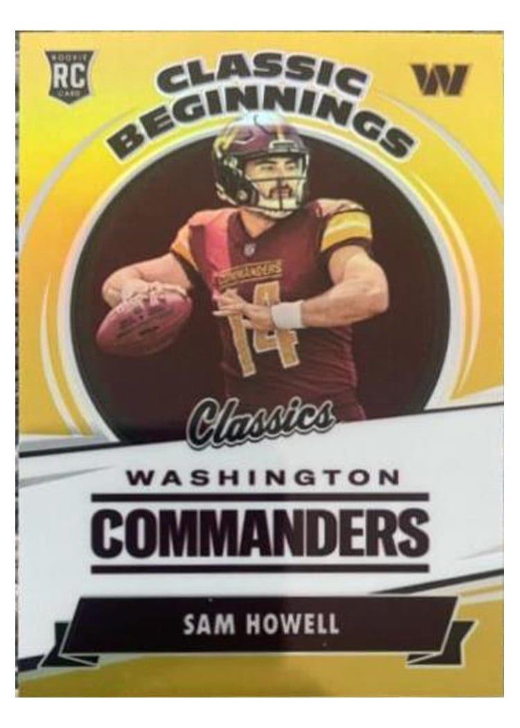 2022 Panini Prizm Sam Howell #306 card