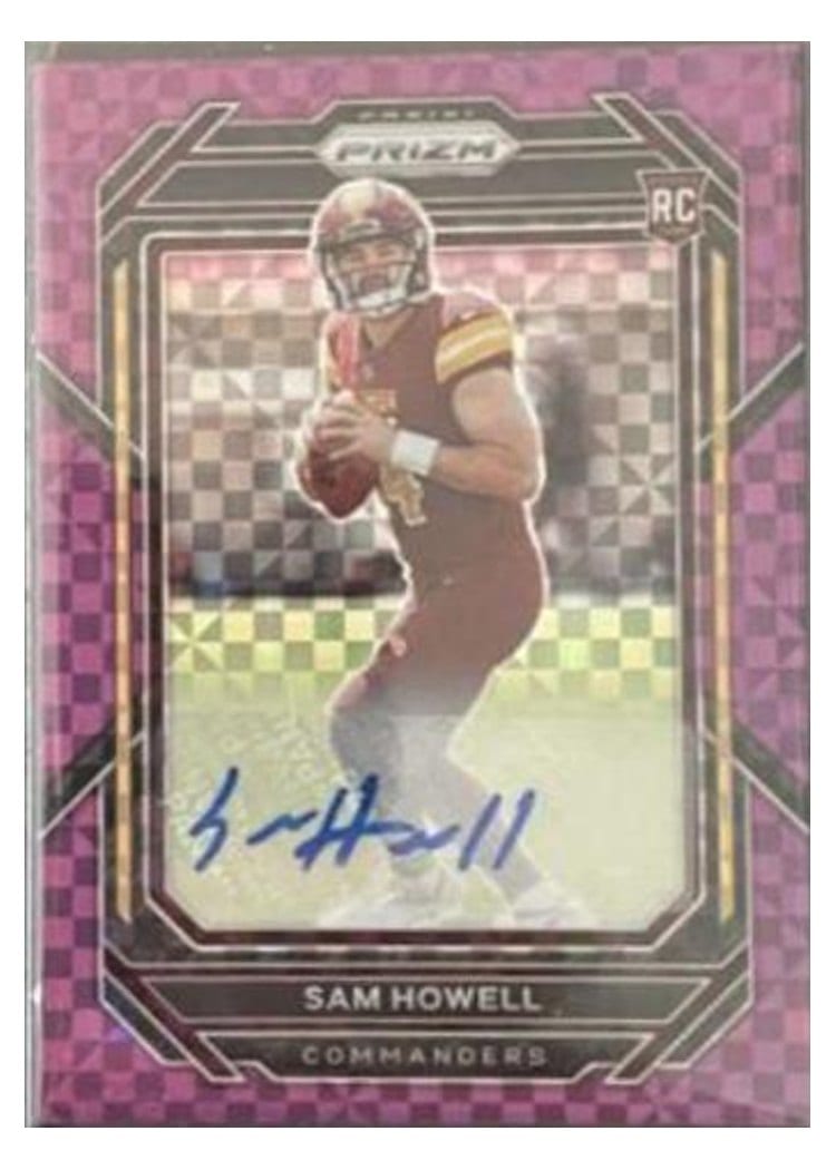 2022 Panini Prizm Sam Howell #306 card