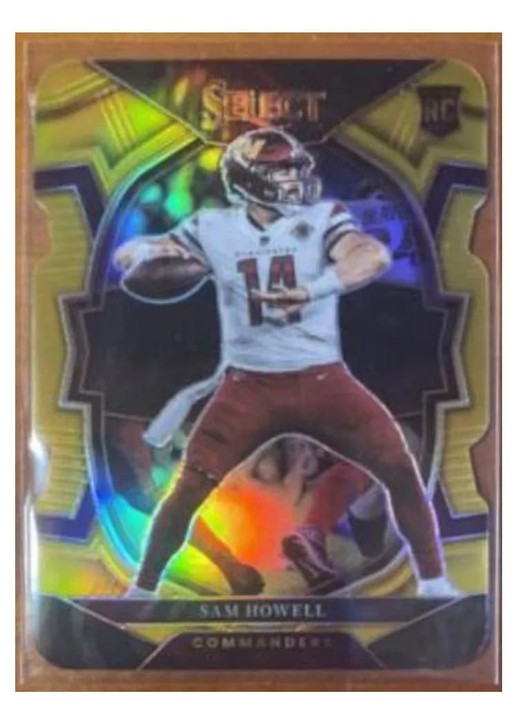2022 Panini Select Base Set Sam Howell #76 card
