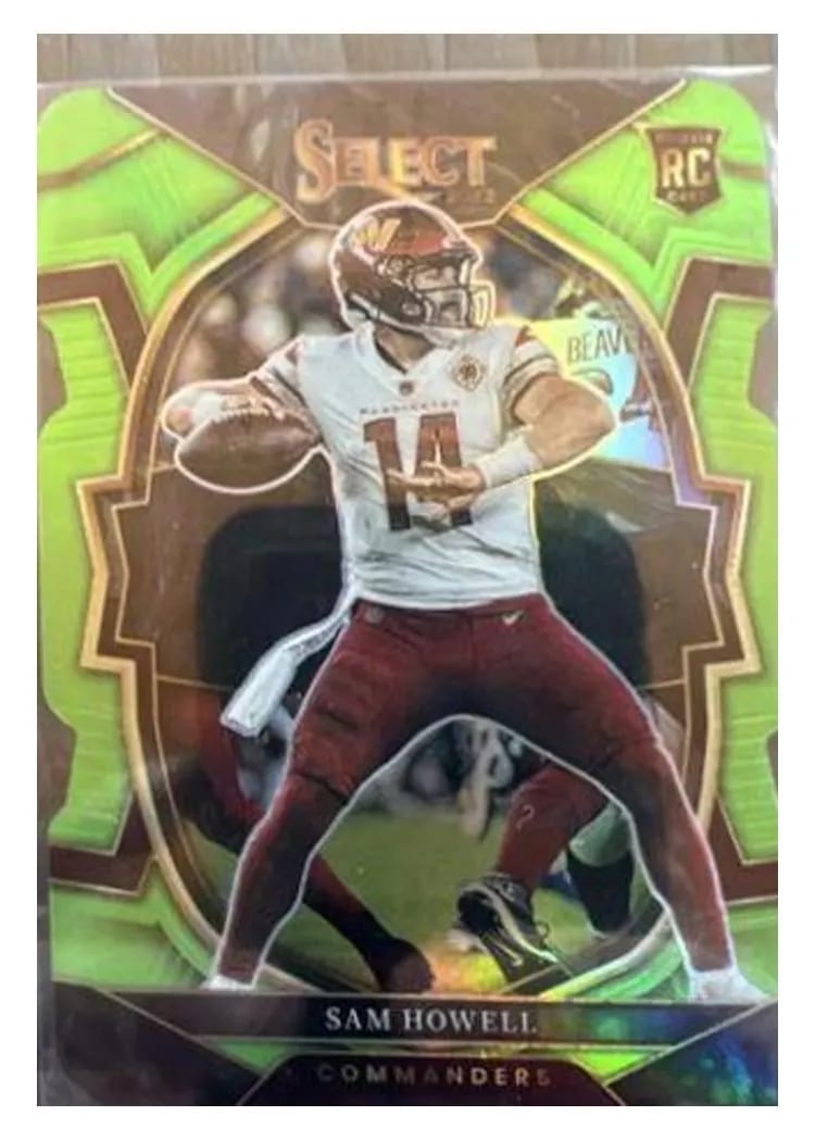 2022 Panini Select Base Set Sam Howell #76 card