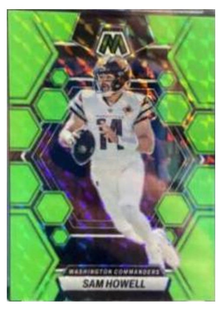 2023 Panini Mosaic Base Set Sam Howell #243 card
