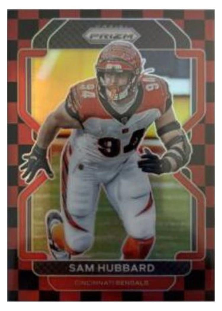 2021 Panini Prizm Base Set Sam Hubbard #277 card