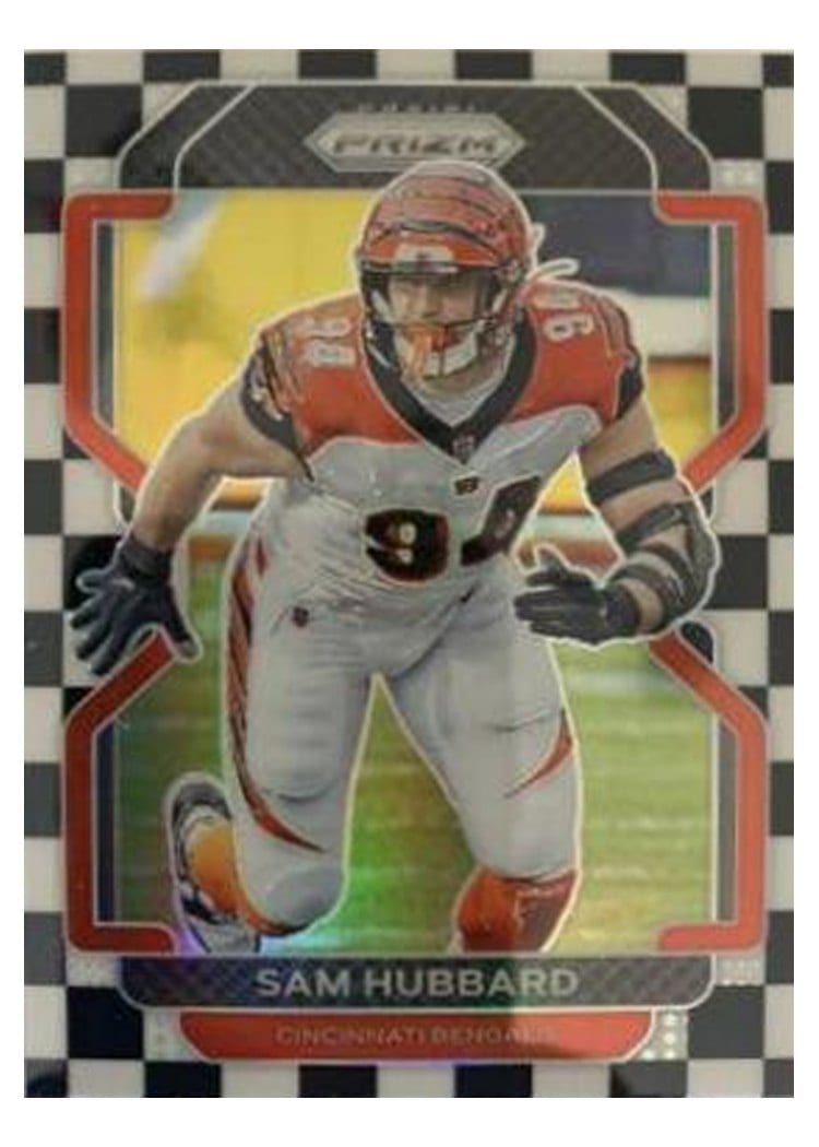 2021 Panini Prizm Base Set Sam Hubbard #277 card