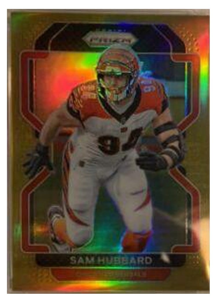 2021 Panini Prizm Base Set Sam Hubbard #277 card