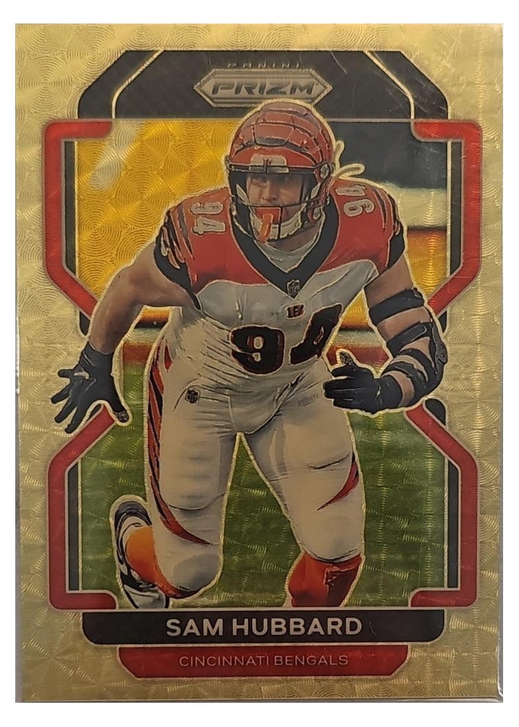 2021 Panini Prizm Base Set Sam Hubbard #277 card