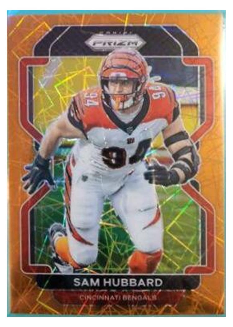2021 Panini Prizm Base Set Sam Hubbard #277 card