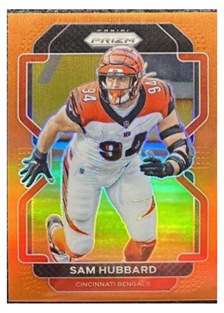 2021 Panini Prizm Base Set Sam Hubbard #277 card