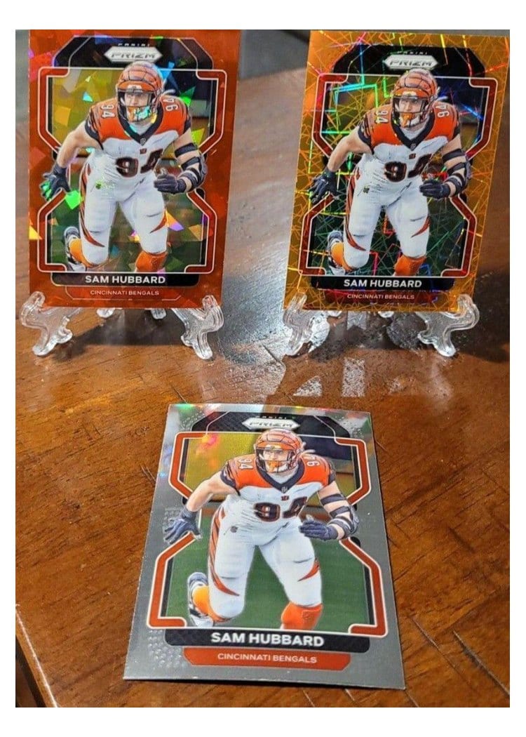 2021 Panini Prizm Base Set Sam Hubbard #277 card