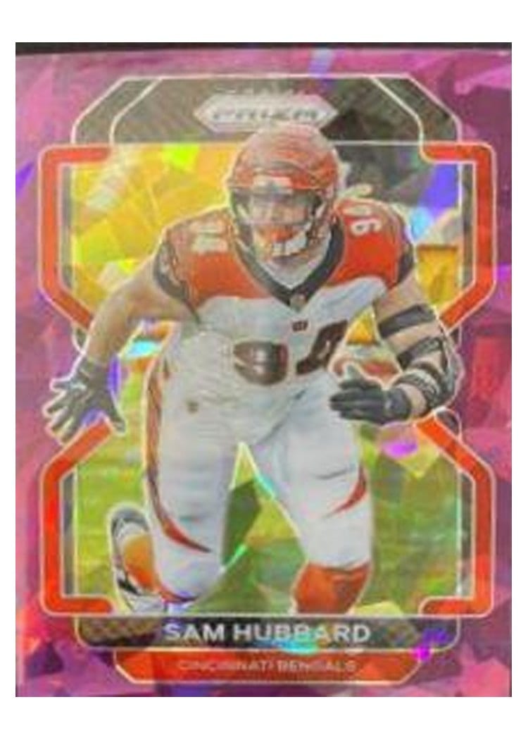 2021 Panini Prizm Base Set Sam Hubbard #277 card