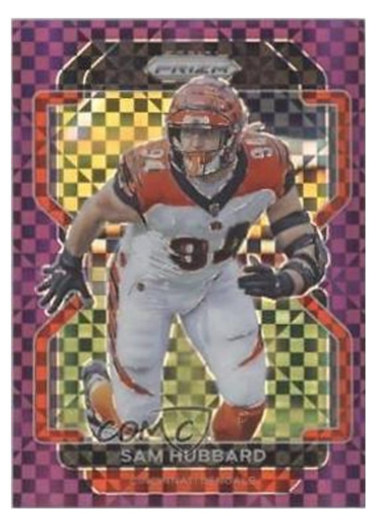 2021 Panini Prizm Base Set Sam Hubbard #277 card