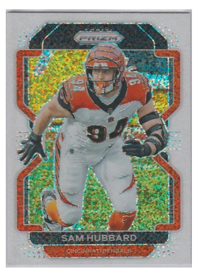 2021 Panini Prizm Base Set Sam Hubbard #277 card