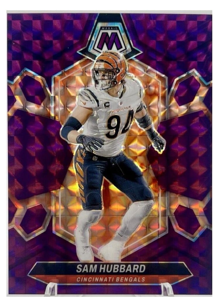 2024 Panini Mosaic Base Set Sam Hubbard #47 card