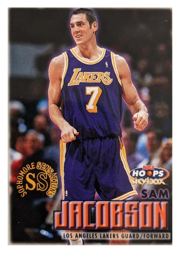 1999 Hoops Sam Jacobson #83 card
