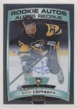 2020-21 O-Pee-Chee Platinum 2019-20 Update - Rookie Autos Sam Lafferty #R-SL card