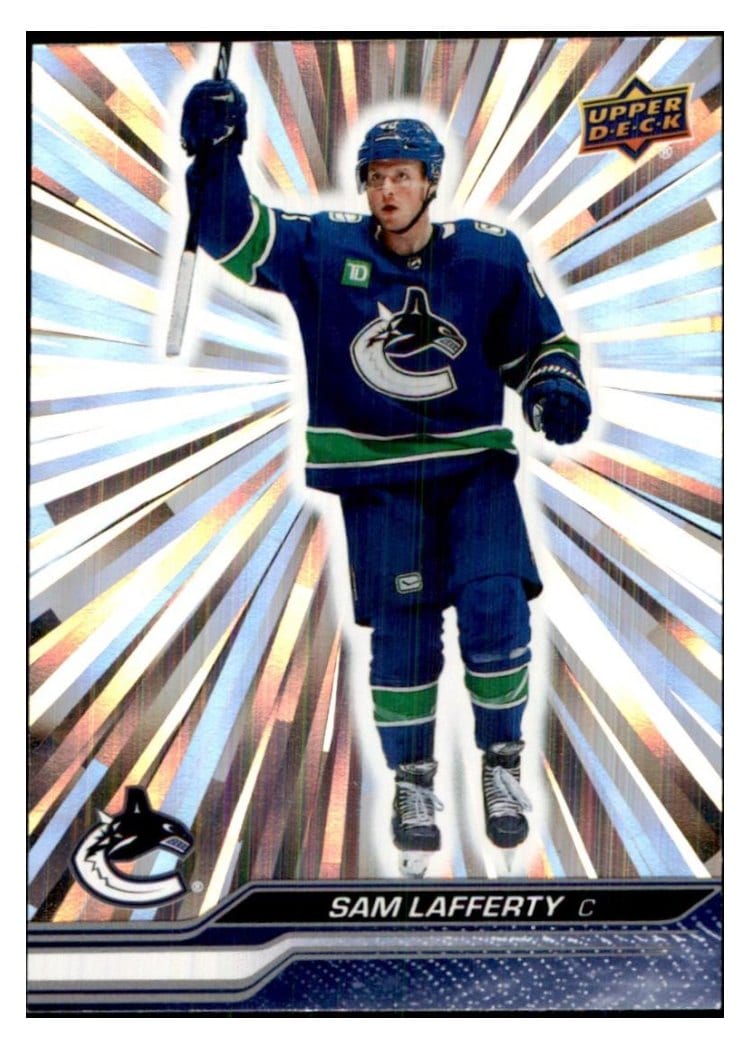 2023-24 Upper Deck Base Set Sam Lafferty #637 card