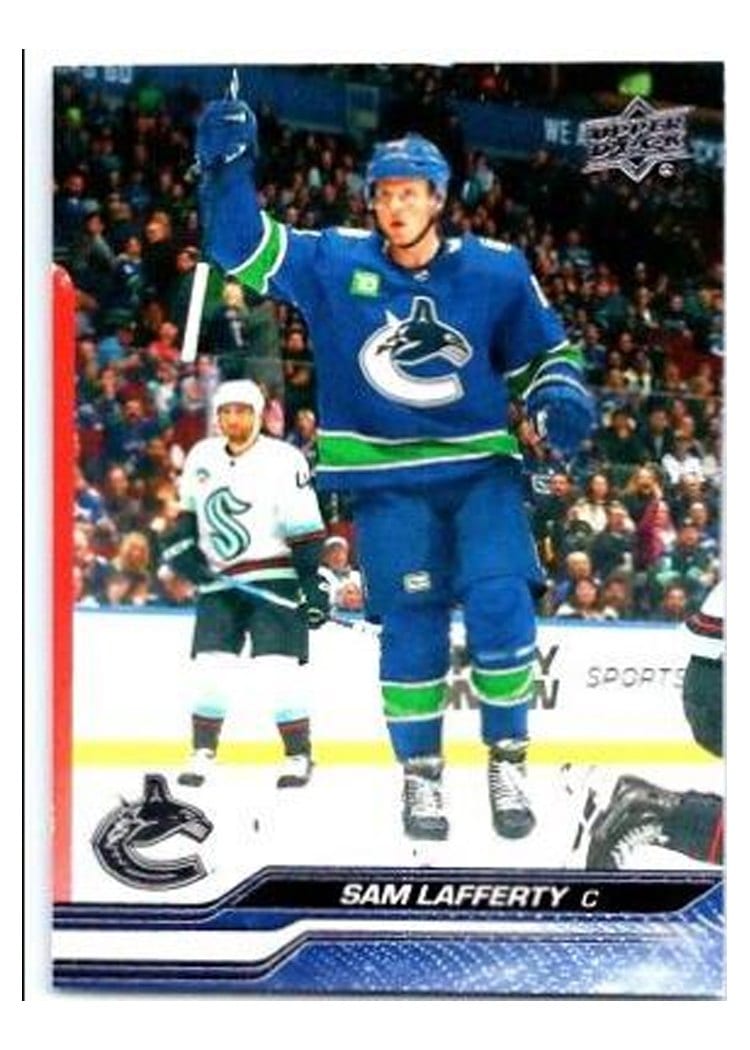2023-24 Upper Deck Base Set Sam Lafferty #637 card