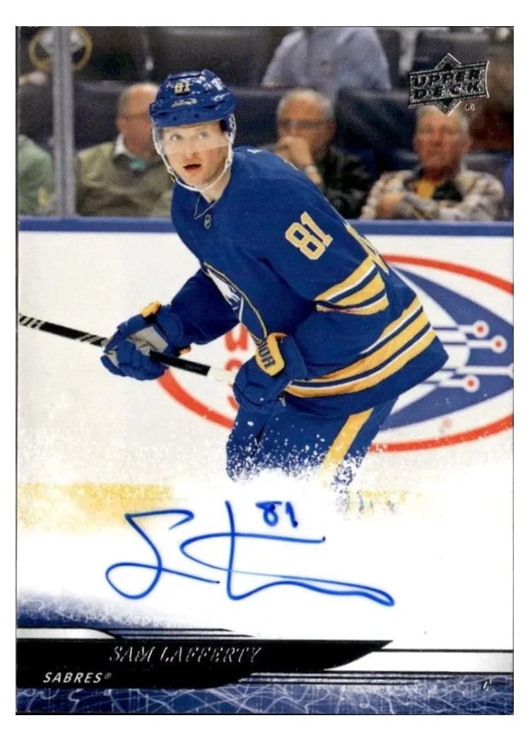 2024-25 Upper Deck Base Set Sam Lafferty #514 card