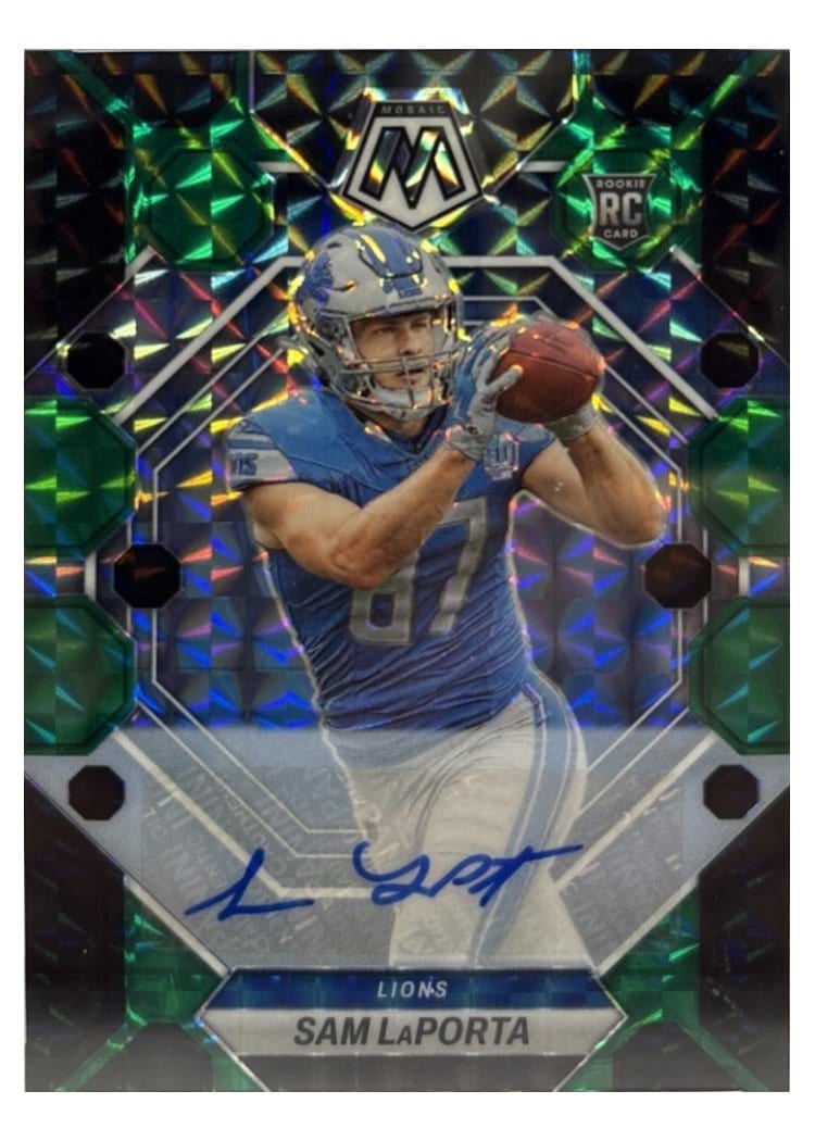 2023 Panini Mosaic Base Set Sam LaPorta #360 card