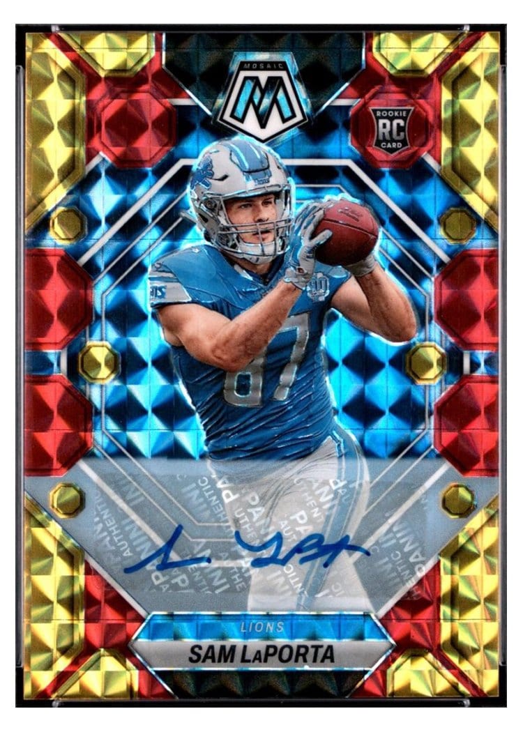 2023 Panini Mosaic Base Set Sam LaPorta #360 card