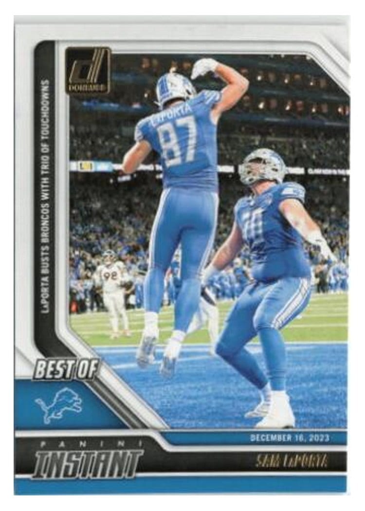 2024 Donruss Best of Panini Instant Sam LaPorta #24 card