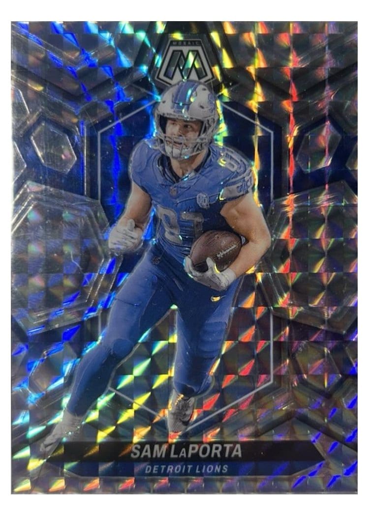 2024 Panini Mosaic Base Set Sam LaPorta #75 card