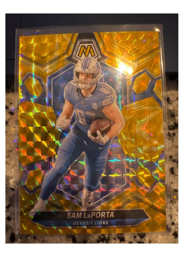 2024 Panini Mosaic Base Set Sam LaPorta #75 card