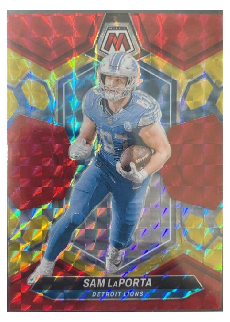 2024 Panini Mosaic Base Set Sam LaPorta #75 card