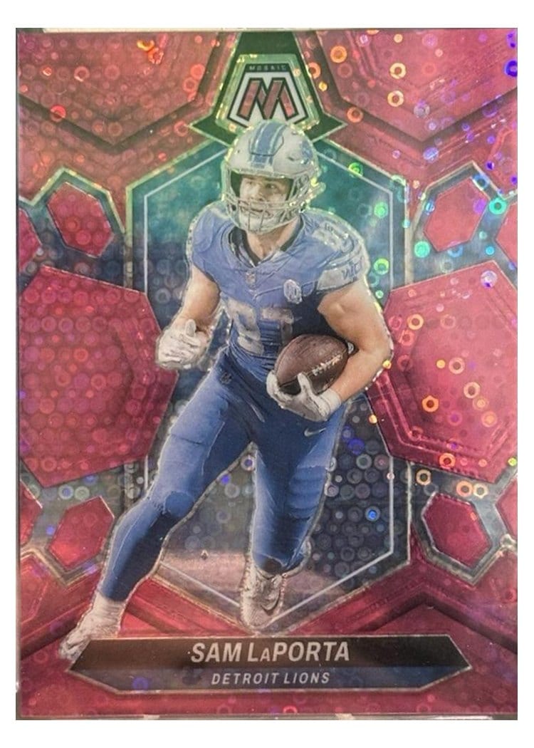 2024 Panini Mosaic Base Set Sam LaPorta #75 card