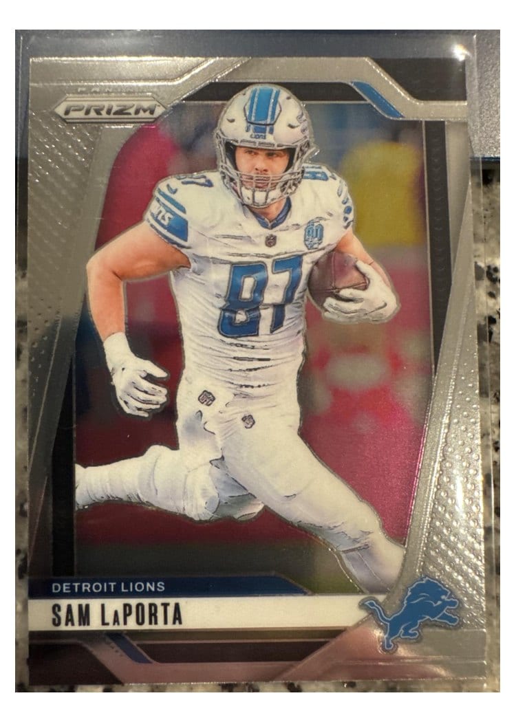 2024 Panini Prizm Base Set Sam LaPorta #96 card