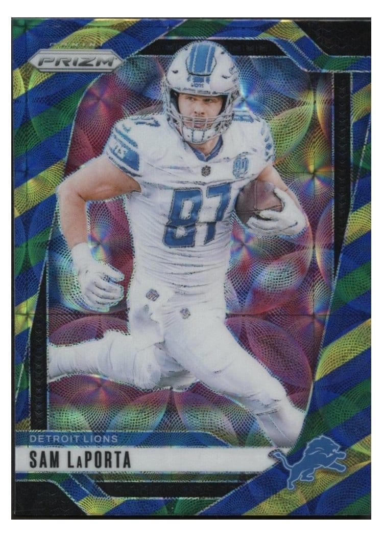2024 Panini Prizm Base Set Sam LaPorta #96 card