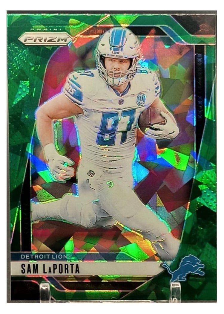 2024 Panini Prizm Base Set Sam LaPorta #96 card