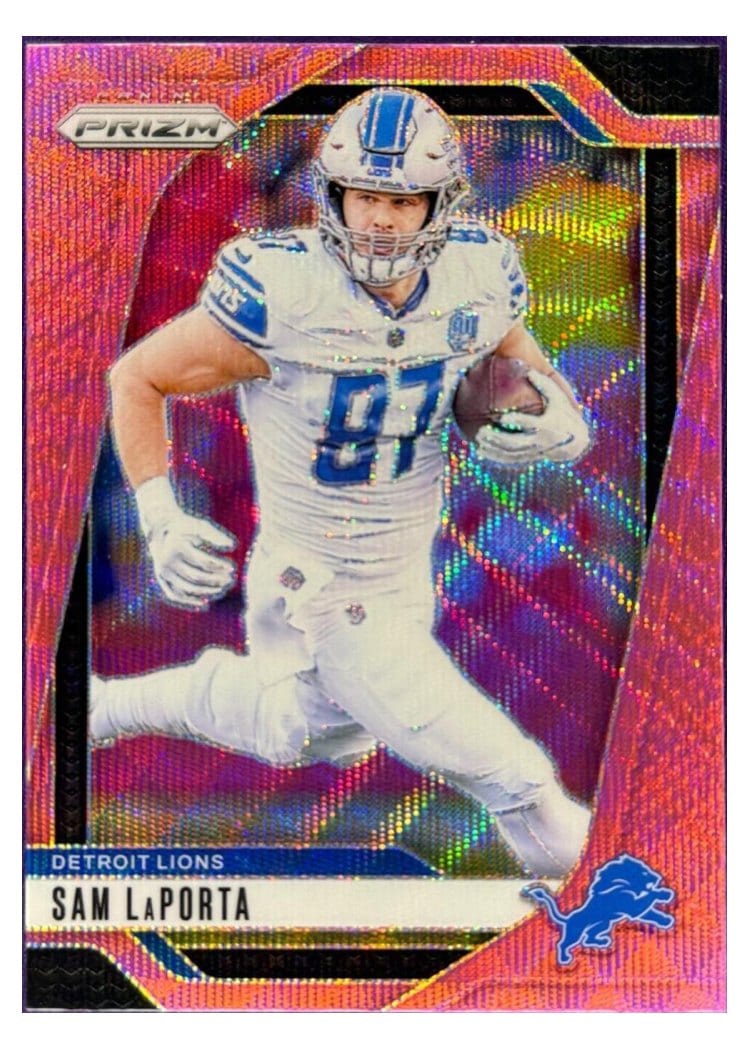 2024 Panini Prizm Base Set Sam LaPorta #96 card