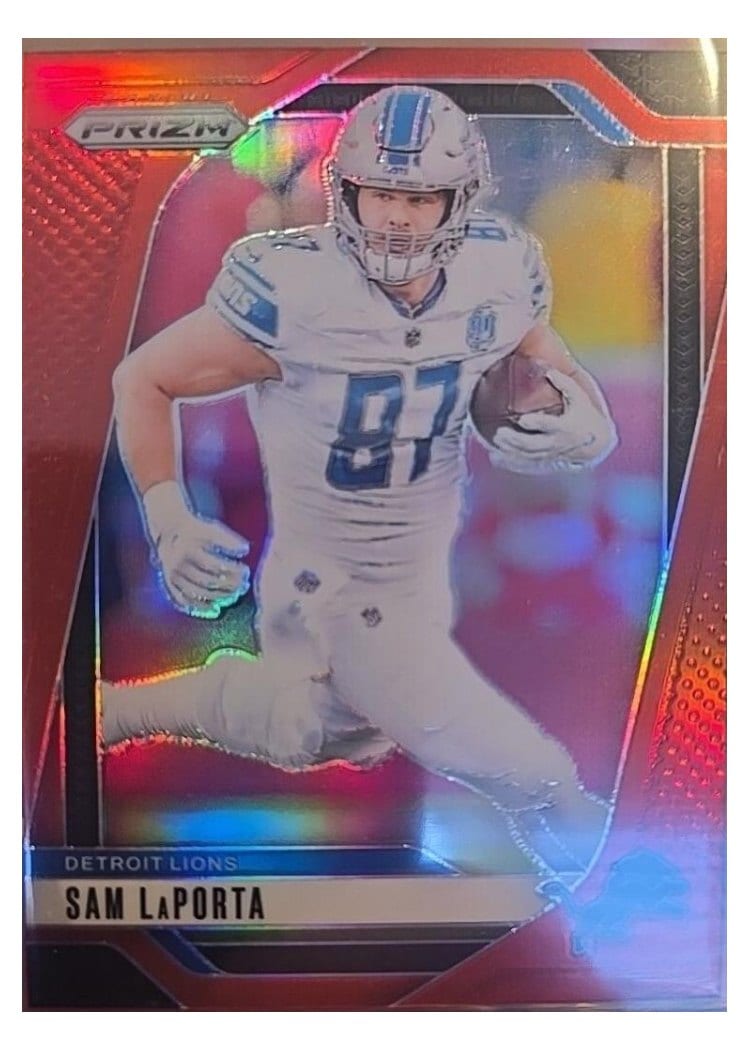 2024 Panini Prizm Base Set Sam LaPorta #96 card