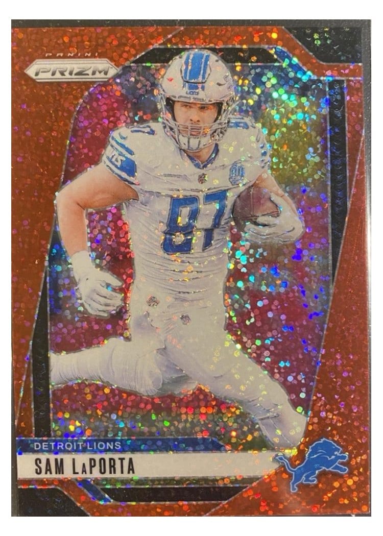 2024 Panini Prizm Base Set Sam LaPorta #96 card