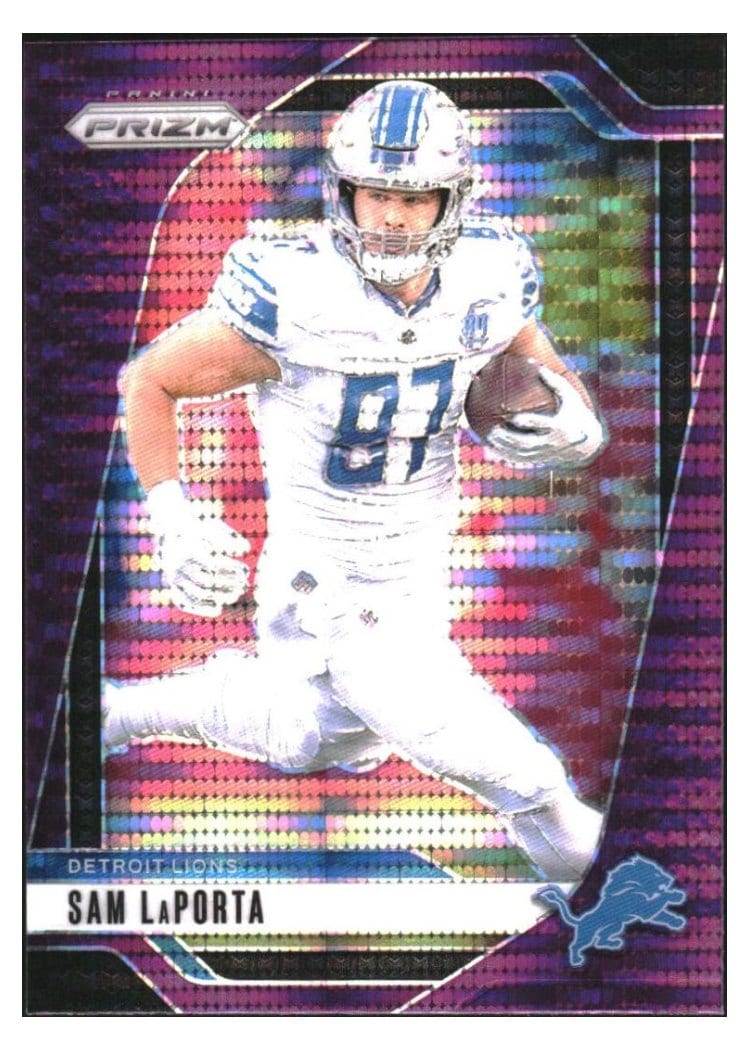 2024 Panini Prizm Base Set Sam LaPorta #96 card