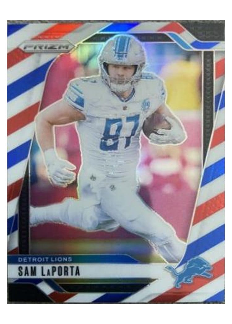 2024 Panini Prizm Base Set Sam LaPorta #96 card