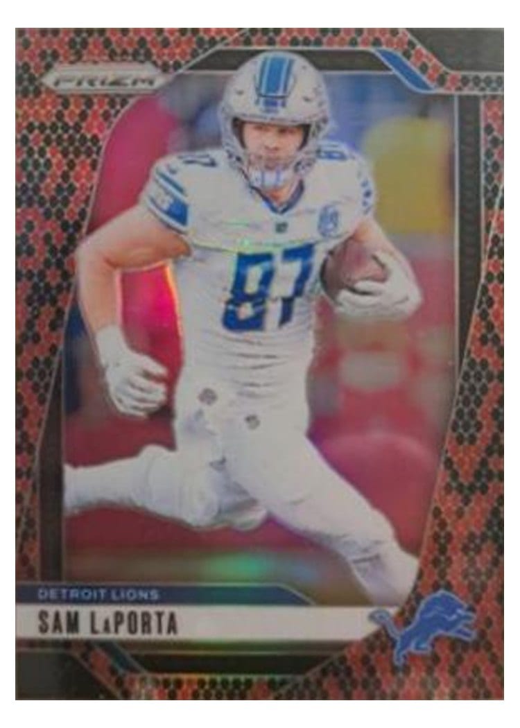 2024 Panini Prizm Base Set Sam LaPorta #96 card