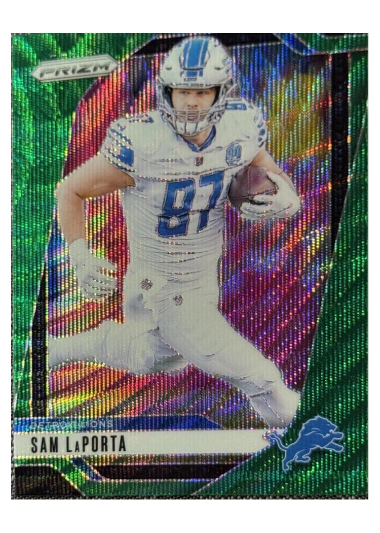 2024 Panini Prizm Base Set Sam LaPorta #96 card