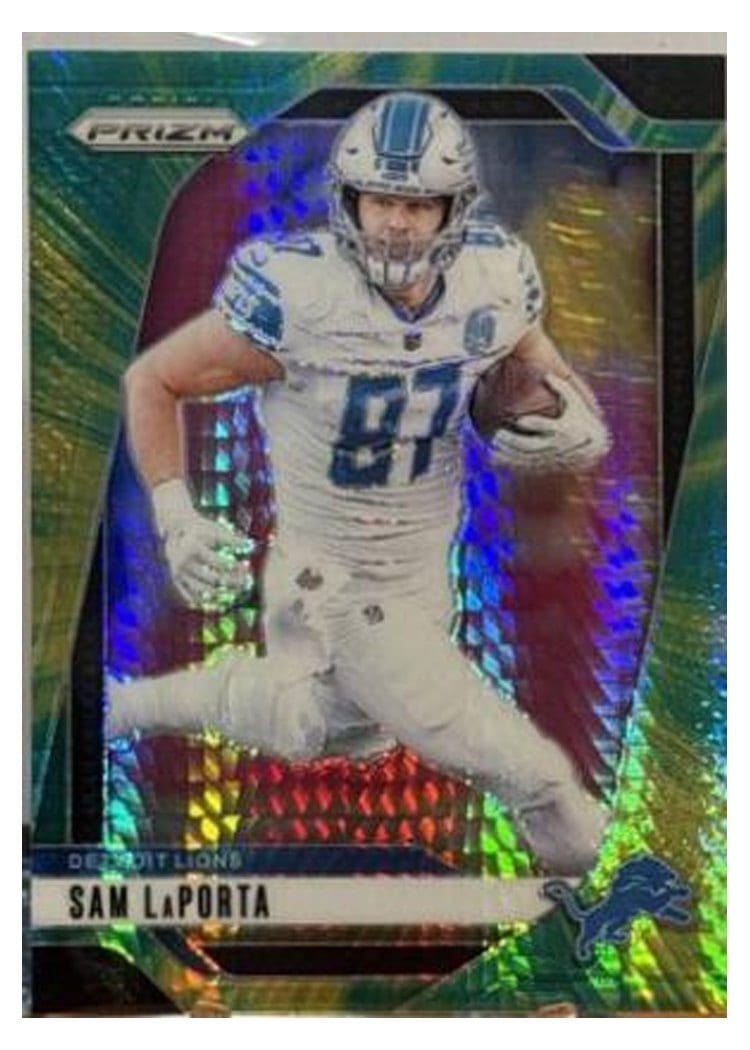 2024 Panini Prizm Base Set Sam LaPorta #96 card