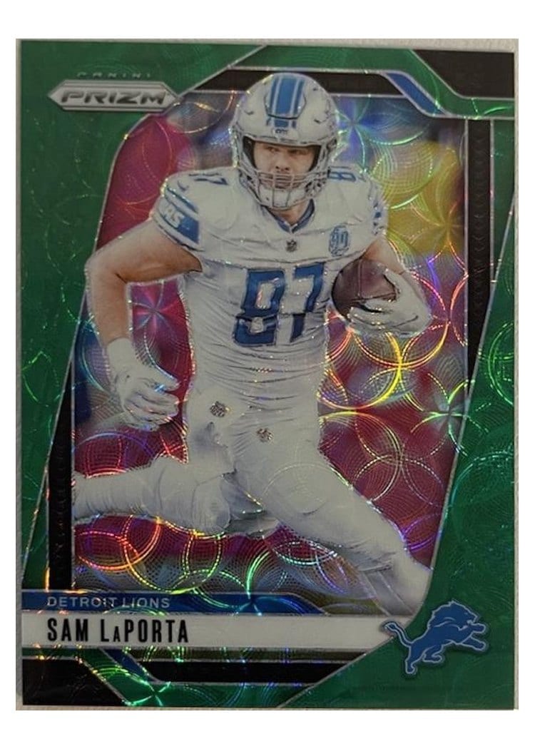 2024 Panini Prizm Base Set Sam LaPorta #96 card