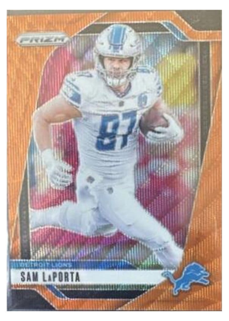 2024 Panini Prizm Base Set Sam LaPorta #96 card